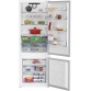 Combina frigorifica incorporabila Beko BCNE400E40SN, 70 cm latime, No Frost, 370 litri, 194 cm inaltime, Alb