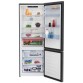 Combina frigorifica neincorporabila Beko RCNE560E40ZXBRN, latime 70 cm, No Frost, 514 litri, 192 cm inaltime, Dark Inox