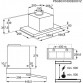 Hota telescopica Electrolux LFP536X, putere de absorbtie 600 mc/h, 1 motor, 60 cm, Inox