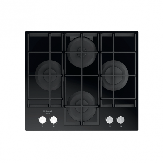 Plita pe gaz Hotpoint HAGS 61F/BK