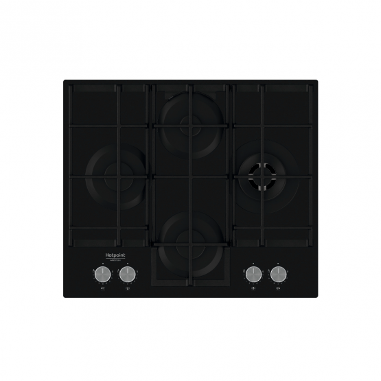 Plita pe gaz Hotpoint HAGS 62F/BK