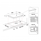 Plita electrica vetroceramica Hotpoint HR 635 B