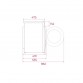 Masina de spalat rufe Teka, WMK 40840 WH, 8 kg, motor inverter