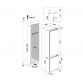 Combina frigorifica incorporabila Whirlpool ART 9812 SF E