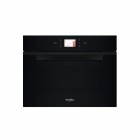 Cuptor cu microunde incorporabil Whirlpool WCW11O7HTSB, curatare hidrolitica, Touch-control, sonda de carne
