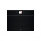 Cuptor cu microunde incorporabil Whirlpool WCW9O7PHTSB, curatare hidrolitica, Touch-control, sonda de carne