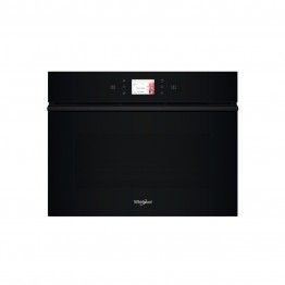 Cuptor cu microunde incorporabil Whirlpool WCW9O7PHTSB, curatare hidrolitica, Touch-control, sonda de carne