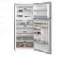 Frigider cu doua usi Full No Frost Whirlpool WHD2 6633 X5E, motor inverter, latime 83 cm