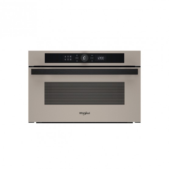 Cuptor incorporabil cu microunde si grill Whirlpool WMD44MB, autocuratare hidrolitica, beige