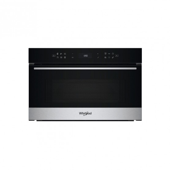 Cuptor incorporabil cu microunde si grill Whirlpool WMD7O4TX, autocuratare hidrolitica, inox